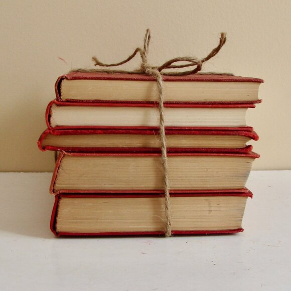 Vintage Antique Books Bundle of 5 Early 1900s Collectible - Picture 4 of 16